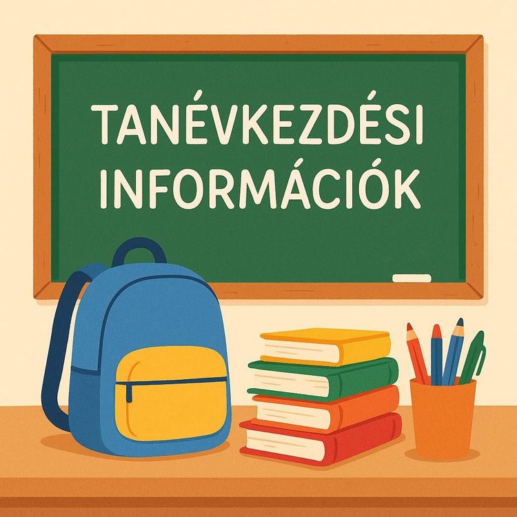 Tanévkezdéshez információk