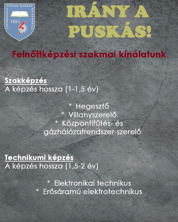 Ingyenes Felnőttképzési lehetőség!