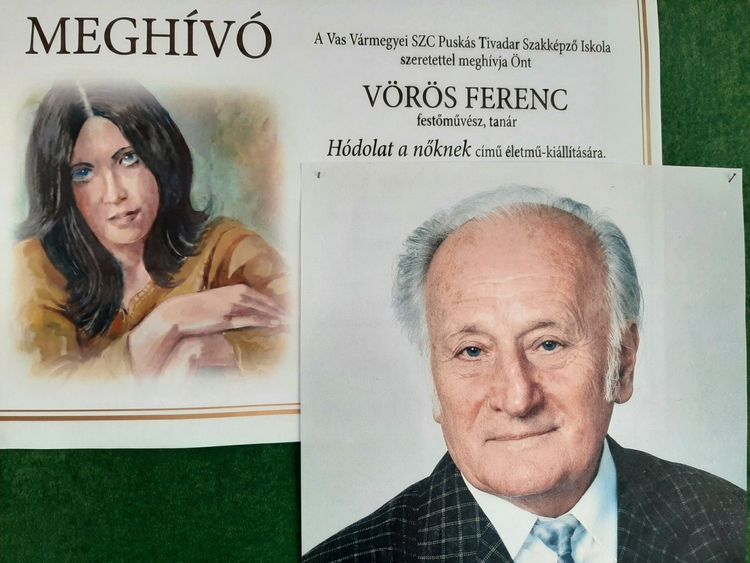 Vörös Ferenc életmű-kiállítása: Hódolat a nőknek