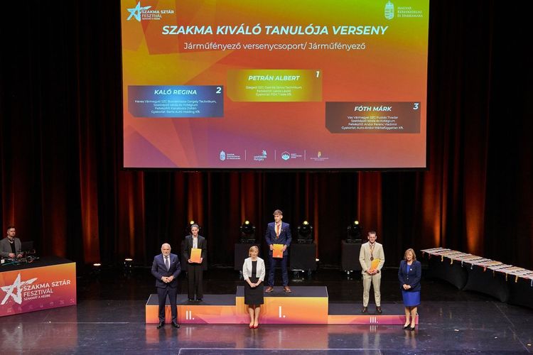 SZAKMA SZTÁR 2025- JÁRMŰFÉNYEZŐ FÓTH MÁRK III. HELYEZÉS