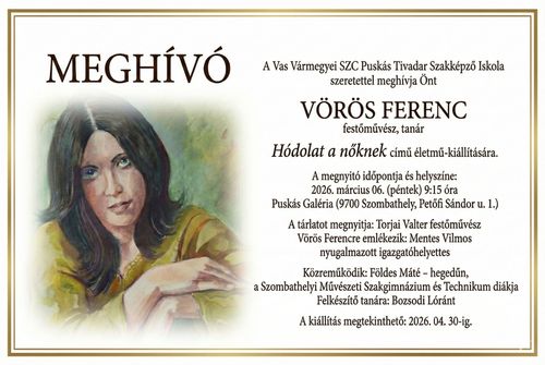 Puskás Galéria meghívó