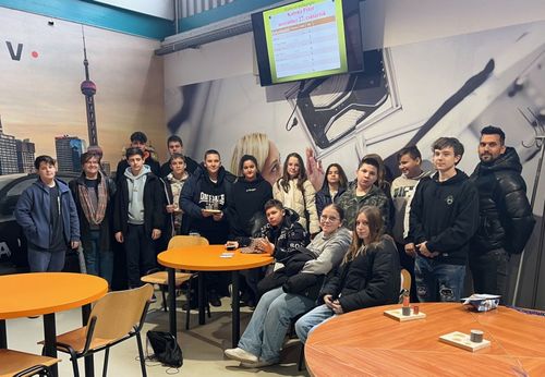 Pályaorientációs nap a Puskásban – Derkovits Városrészi Szent Márton Katolikus Általános Iskola látogatása